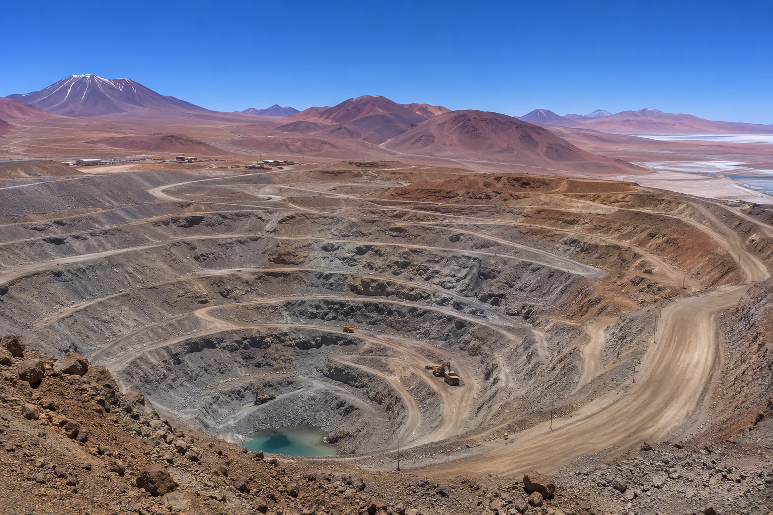 Quebrada Azul open-pit development in Atacama