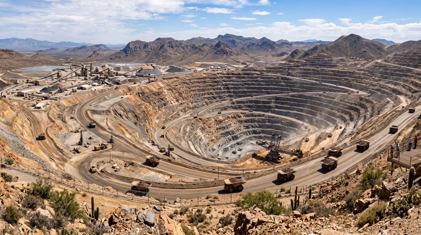 Open-pit panorama